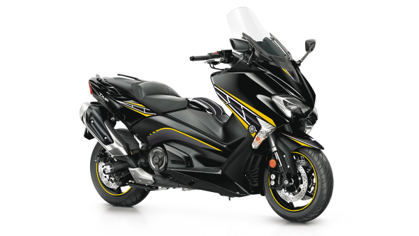 Kit grafiche adesivi Yamaha T-Max 530 gialli