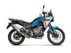 Marmitta terminale Slip-On AKRAPOVIC in titanio per CFMOTO 450MT