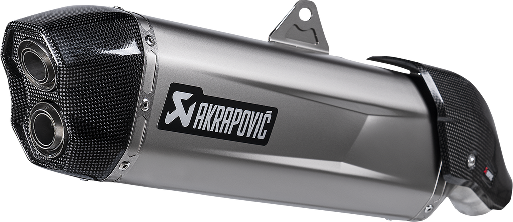 Akrapovic Silenziatore Slip On Omologato In Titanio Aprilia Ref:S-A6SO1-HGJT