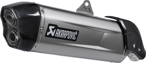 Akrapovic Silenziatore Slip On Omologato In Titanio Aprilia Ref:S-A6SO1-HGJT