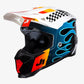 Casco JUST1 J40 BLU NERO BIANCO