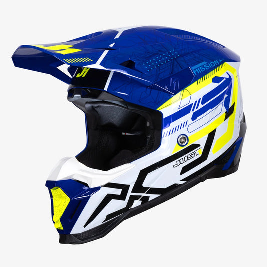 Casco JUST1 J40 BLU