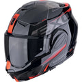 Casco modulare Scorpion EXO-TECH EVO TRAVELLER ROSSO