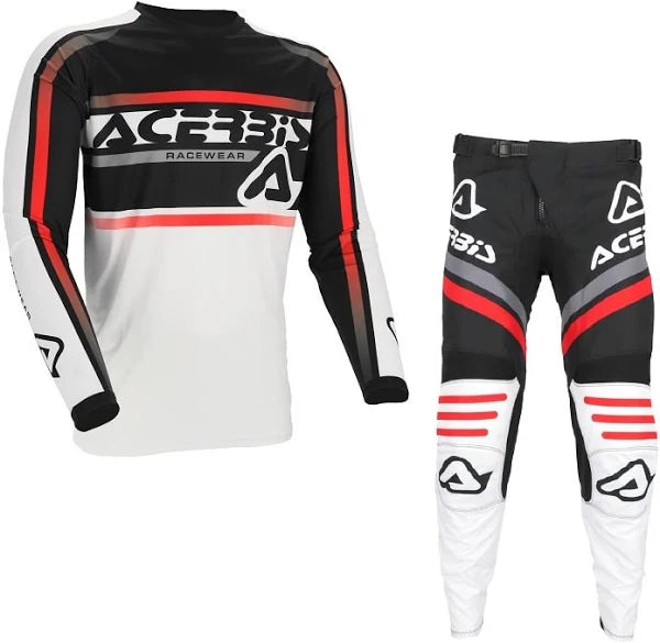 Completo Motocross Enduro Acerbis Linear Nero