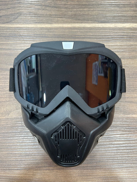 Casco Jet Ls2 Airflow 2 MASK nero opaco