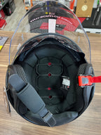 Casco Jet JFM 550 doppia visiera GRIGIO OPACO