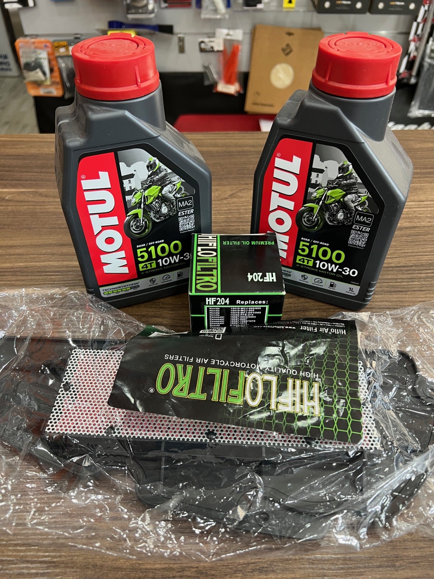 Kit Tagliando Honda Sh 350 Motul 5100