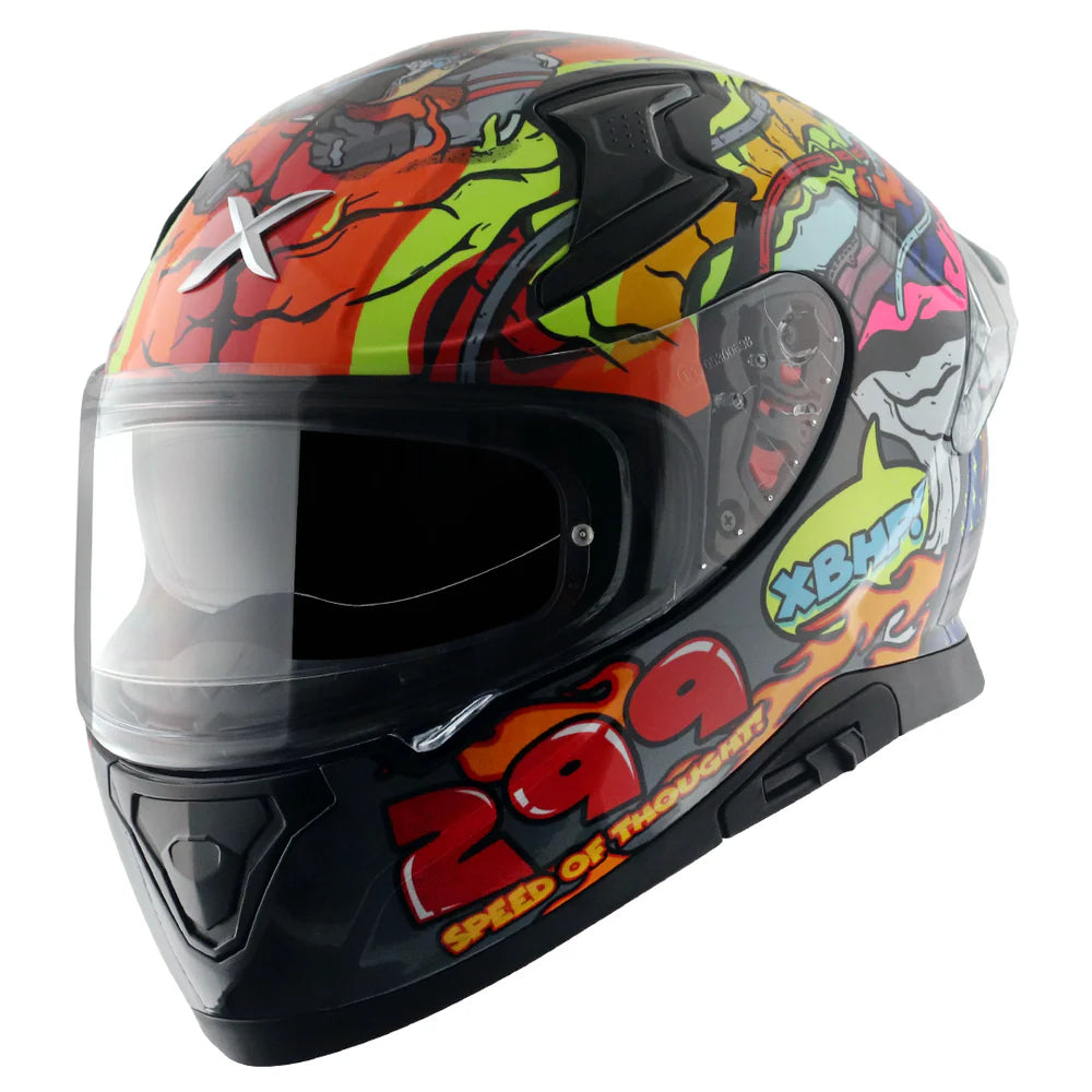 Casco moto AXOR Helmets APEX MULTICOLOR 299