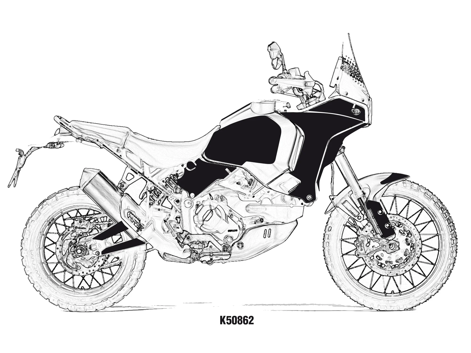 Kit grafiche Ducati Desert X