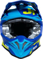 Casco JUST1 J39 POSEIDON FLUO YELLOW BLUE