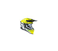 CASCO JUST J39 POSEIDON MATT FLUO YELLOW BLACK WHITE