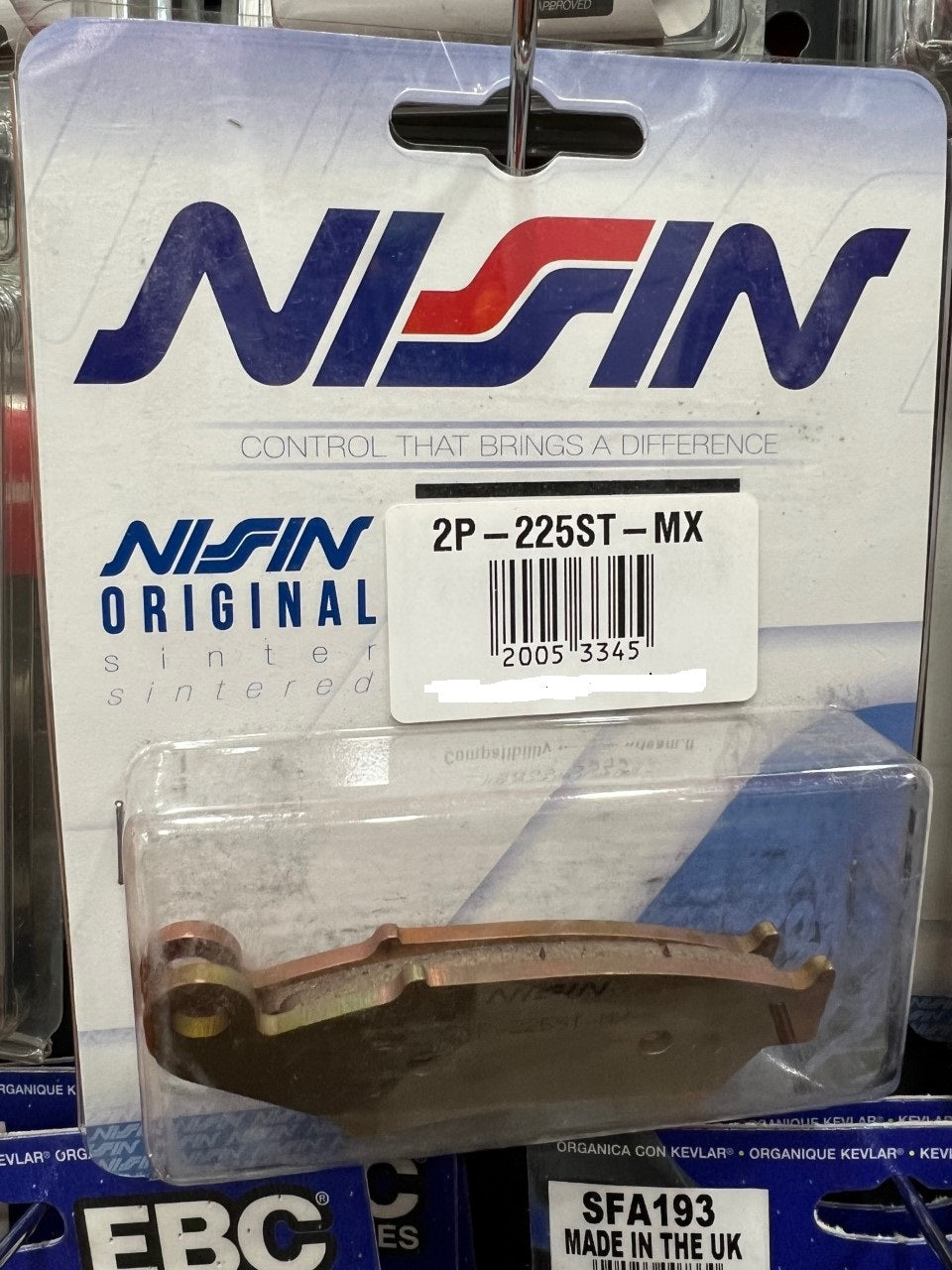 Pastiglie Nissin anteriori mescola originale 225ST