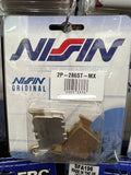 Pastiglie Nissin posteriori Honda Cr-Crf mescola originale 286ST